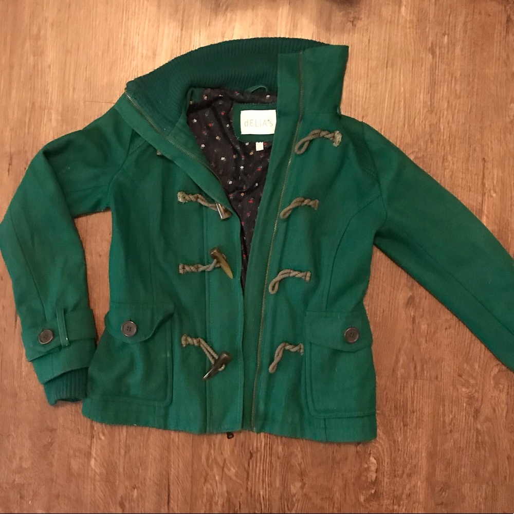 Green Peacoat